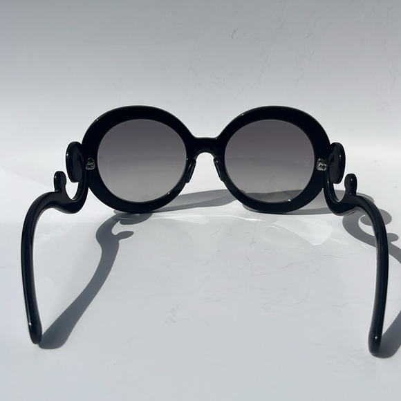 Authentic Prada Round Sunglasses ~ Catwalk SPR27NS - Picture 7 of 16